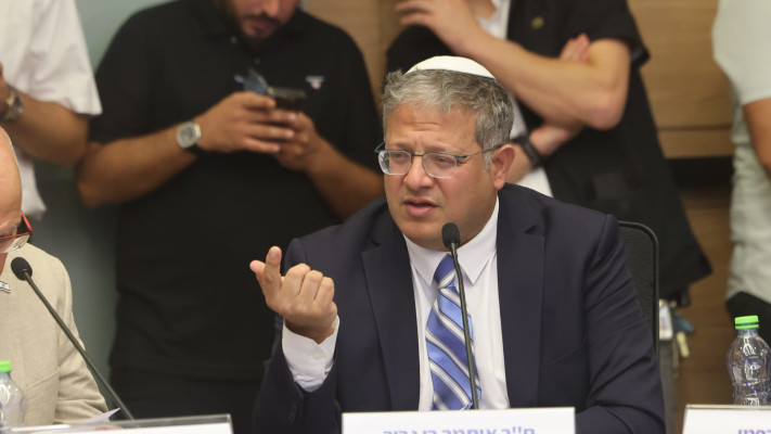 איתמר בן גביר בדיון בוועדה לביטחון לאומי של הכנסת