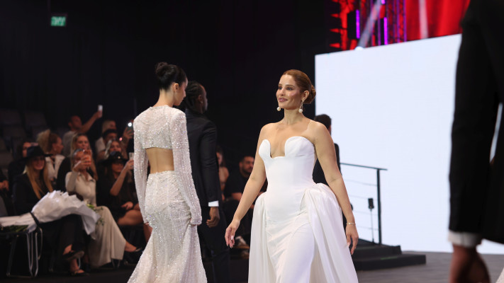 קולקציית 2026 של המעצבת ליאל ימין בשבוע האופנה (צילום: אור גפן)