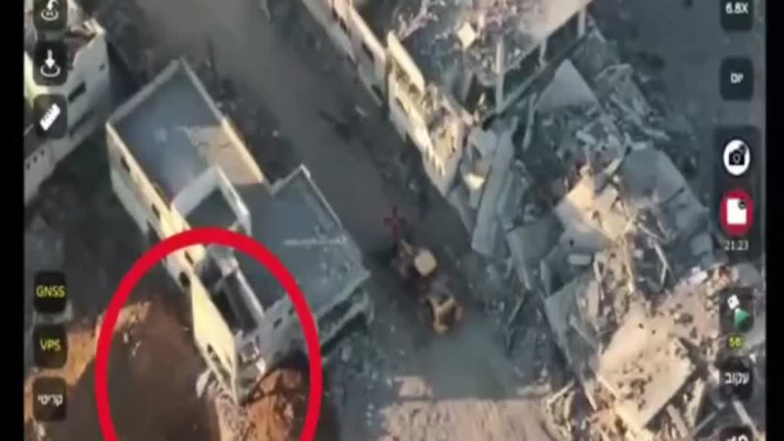 תיעוד העברת שרידיו של אופיר צרפתי ז''ל ברצועת עזה