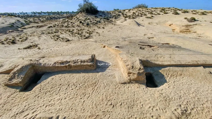 המבצר שנחשף במצרים