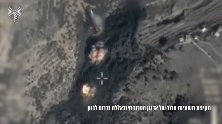 תקיפת מטרות טרור של ארגון הטרור חיזבאללה בלבנון