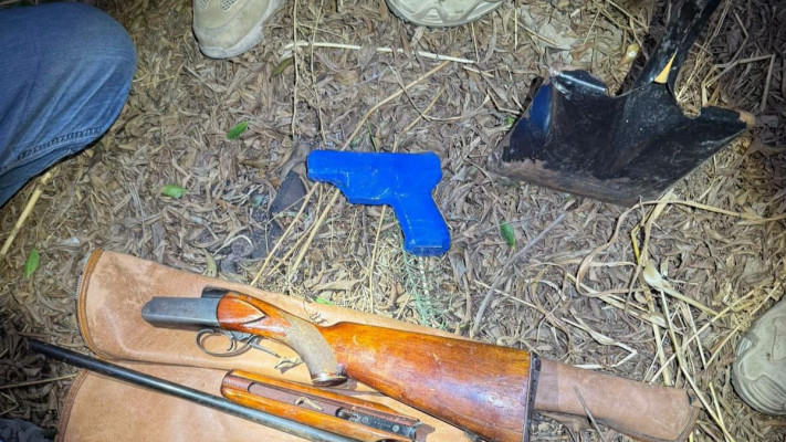 האמל''ח שנתפס ברחוב החרש בתל אביב