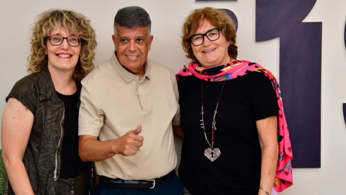 חנה רדו, איציק דנינו וציפי המר (צילום: רותם גרפי)