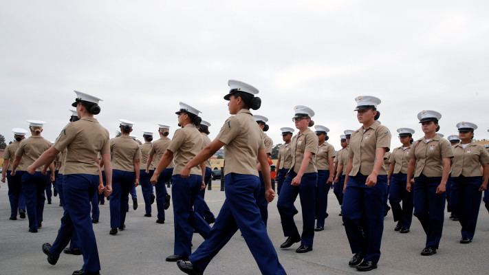 נשים בצבא ארה''ב, מארינס 