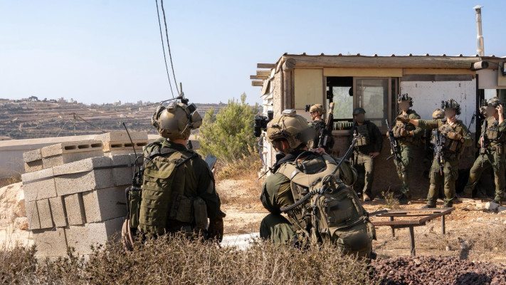 מתוך התרגיל הדו-אוגדתי של צה''ל