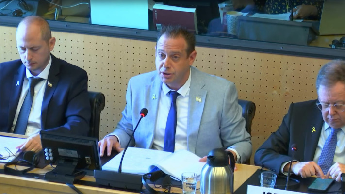 מנכ''ל משרד המשפטים איתמר דוננפלד במהלך הדיון