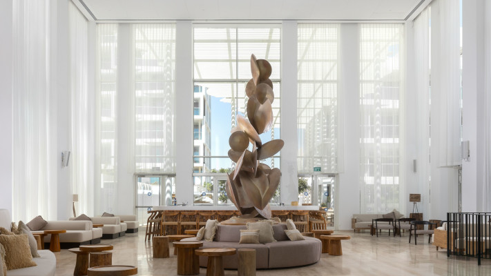 פינה בלובי של מלון איסלה בראון