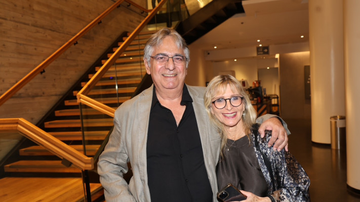 יעל דן והלל מיטלפונקט (צילום: איציק בירן)