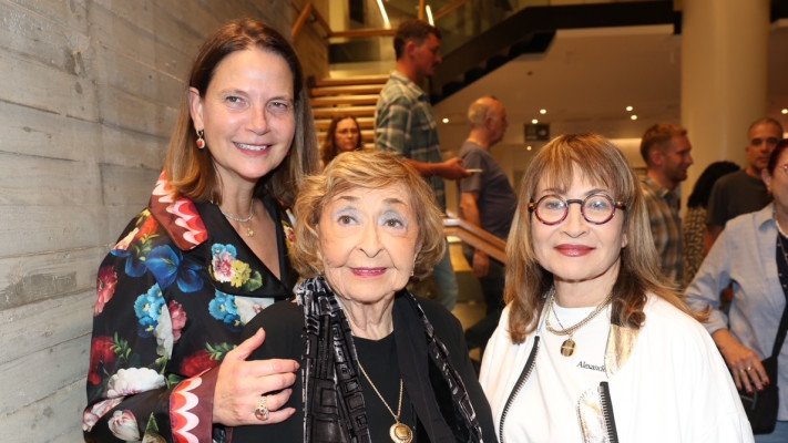 ציפי פינס, ליה קניג והילה רהב (צילום: איציק בירן)