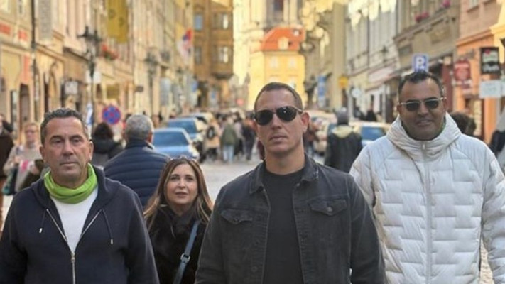 מימין אבידן אסרף. קותי לוי. גלית אקין ומשמאל רון שולמן מבעלי קבוצת bbb (צילום: אסף לוי)