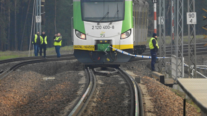 רכבת פולנית תקועה