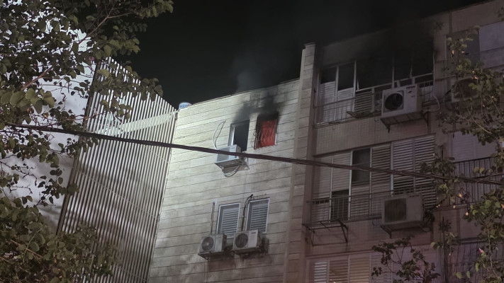 שריפה בפתח תקווה