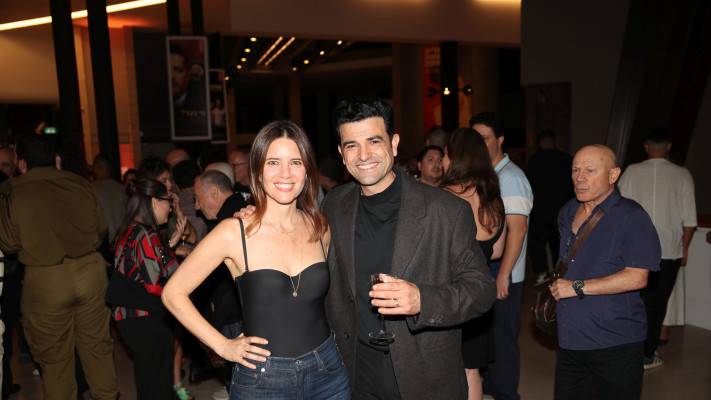 עמוס תמם וקרן ארזי וקרן ארזי (צילום: אור גפן)