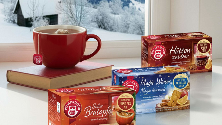 חליטות תה תפוחי עץ פומפודור