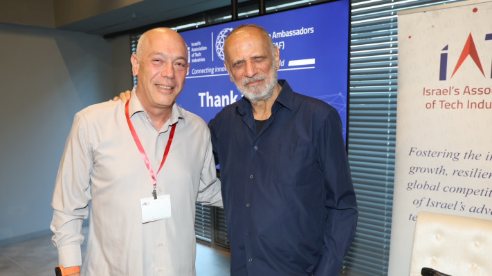 דב מורן וגיא ברקוביץ (צילום: רפי דלויה)