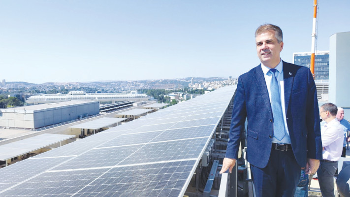 שר האנרגיה אלי כהן 