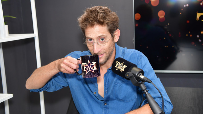 פיני טבגר, ''בסלון של TMI'' (צילום: אבשלום שושני)