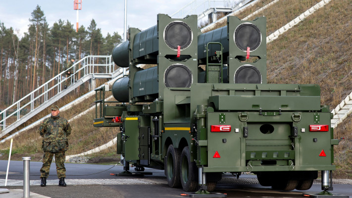 הצגת מערכת החץ 3 בגרמניה