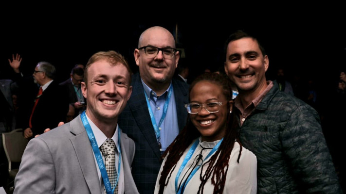 חלק ממשתתפי האירוע