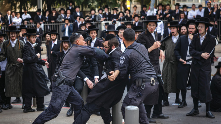 הפגנת חרדים - נובמבר 2025 בירושלים