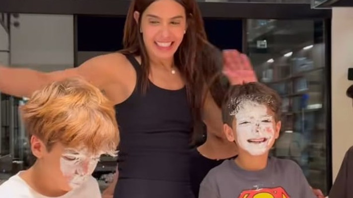 מסיבת יום ההולדת של התאומים של מיכל הקטנה (צילום: אינסטגרם)