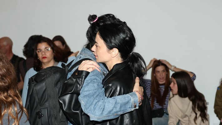 נינט טייב ויוסי מזרחי בתיעוד ראשון אחרי הגירושים (צילום: אור גפן)