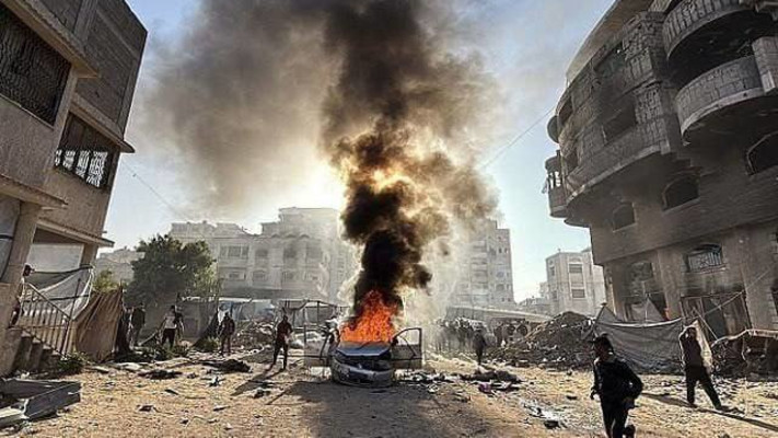 רכבו של ראא'ד סעד לאחר החיסול