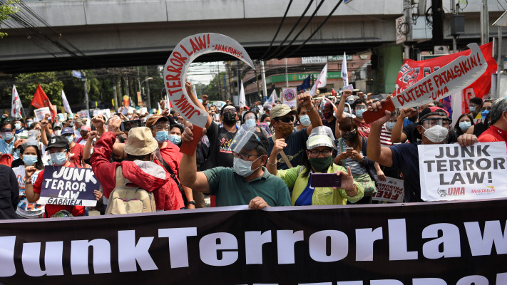 הפגנות נגד טרור בפיליפינים