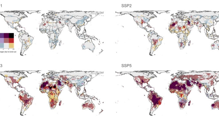 מיפוי האזורים בעולם בהם מינים עשויים להיפגע