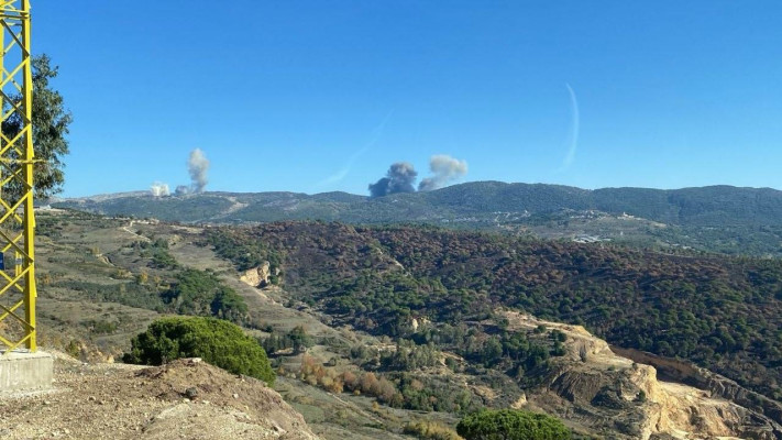 תקיפת מחנה אימונים של כוחות הארטילריה של חיזבאללה בדרום לבנון 