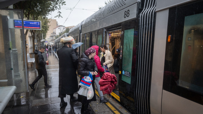 סופת ביירון בירושלים 11.12.2025