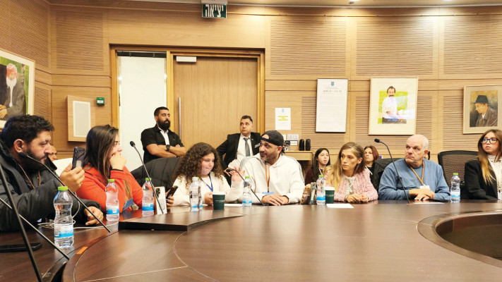 תמר עזרן בוועדה לזכויות הילד בכנסת