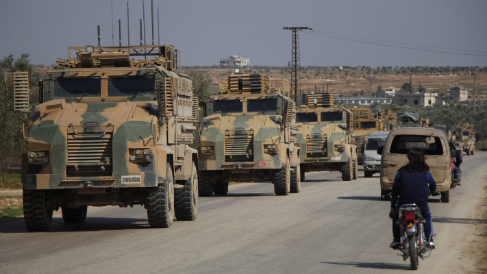 הצבא הטורקי נכנס לסוריה 
