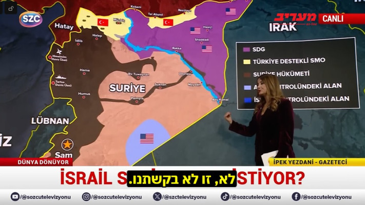 איפק יזדאני. מתארת את מה שהיא מכנה ''התוכנית הישראלית לשינוי פני המזרח התיכון''