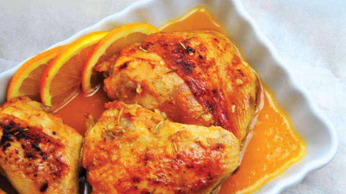 עוף בתפוזים