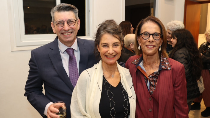 ורדה סאמט, נעה ורטהיים ומיכאל פישר (צילום: איציק בירן)