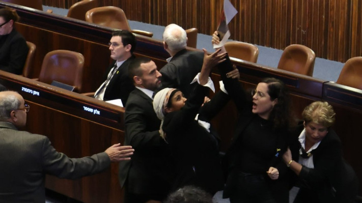 מהומה בכנסת הצבעת חוק קלנר