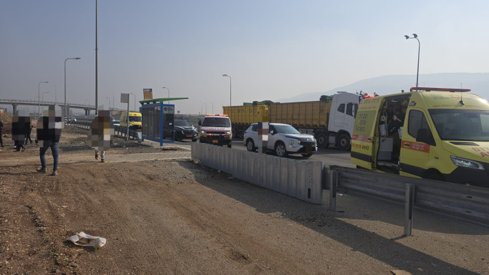 זירת הפיגוע בצפון