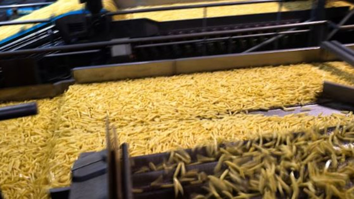 צ'יפס במפעל מק'קיין