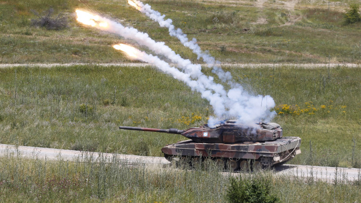 תיעוד התרגיל של כוחות נאט''ו בצפון מקדוניה