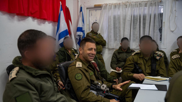 מפקד פיקוד המרכז, אלוף אבי בלוט בתרגיל המלחמה בפיקוד המרכז