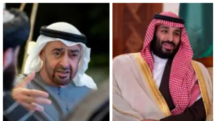 מוחמד בן סלמאן ושליט האמירויות מוחמד בן זאיד