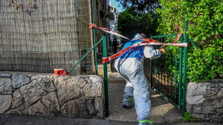 זירת רצח בחיפה, אילוסטרציה