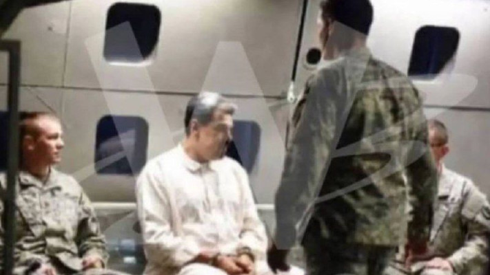 נשיא ונצואלה מדורו במסוק האמריקאי 