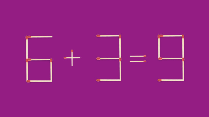 חידת גפרורים - פתרון 