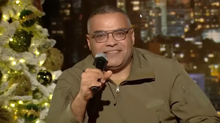 מחמוד עיאש, כפילו של דובר צה''ל בערבית, אל''ם אביחי אדרעי