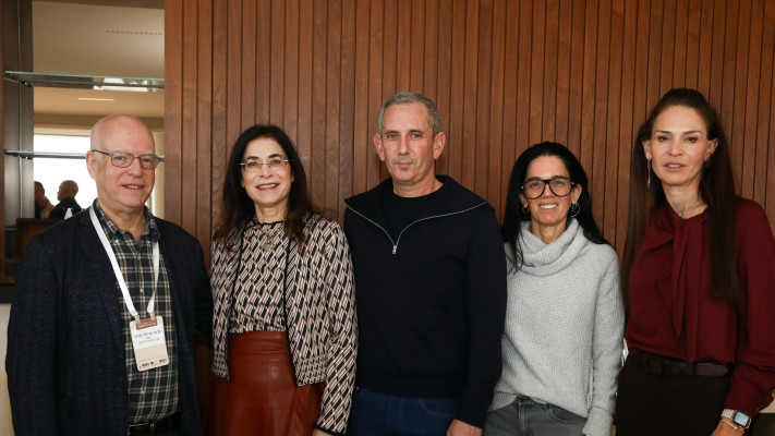 יפעת אורון, יסמין לוקץ', דניאל הגרי, דפנה מיתר&ndash;נחמד ואריאל פורת (צילום: יעל צור)