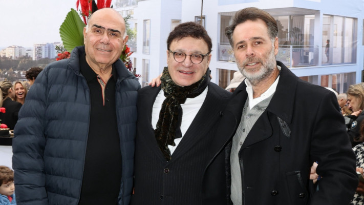 ברק רוזן, עופר נמרודי ונחשון קיויתי (צילום: חן גלילי)