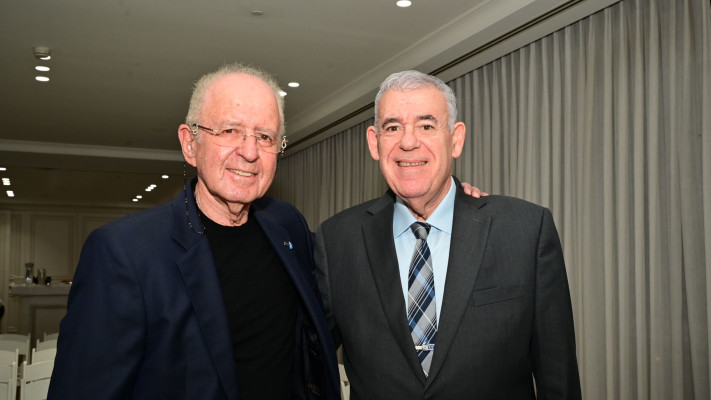 בועז לוי ויהודה רווה&nbsp; (צילום: תמר מצפי)