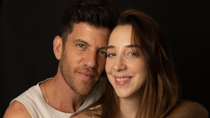 רוני גורנשטיין ובעלה אורי סממה